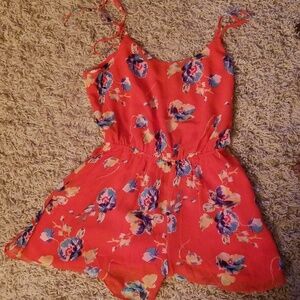 NWT - SM Multicolored Floral Summer Romper